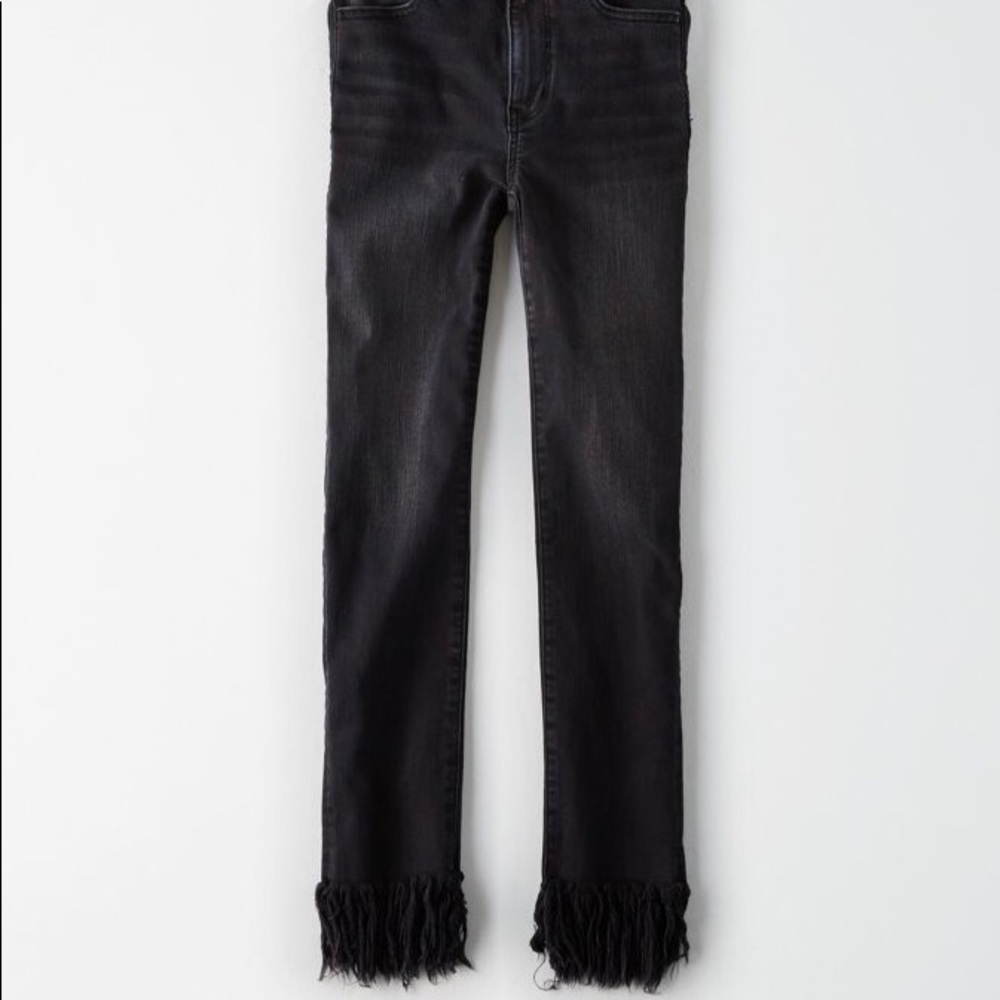 High wasted jegging